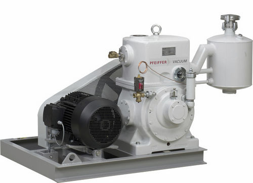 Rotary vane vacuum pump - UnoLine Plus series - Pfeiffer Vacuum+Fab Solutions - lubricated / single-stage