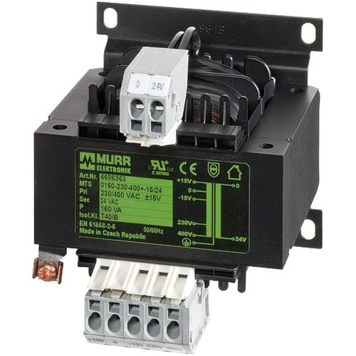 Isolation transformer - MTS series - MURRELEKTRONIK - encapsulated / single-phase / wall-mount