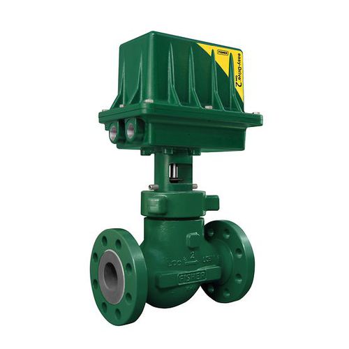 Globe valve - D4  - FISHER REGULATORS - pneumatically-operated / electric / flow control