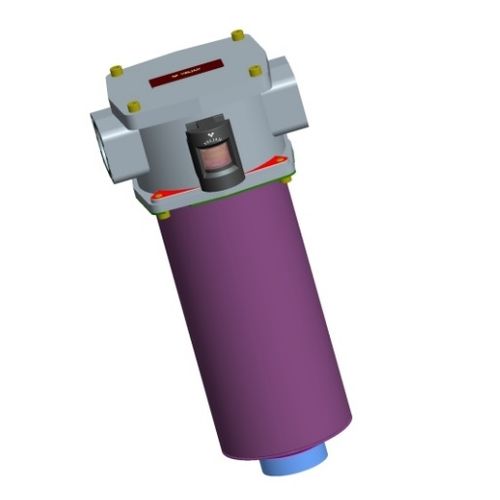 Hydraulic filter - VHF - Veljan Hydrair Limited - cartridge / for hydraulic applications / in-line