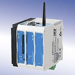Cellular IoT M2M Controller - F3 series - Cannon-Automata - DIN rail-mounted