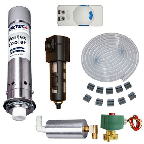 Air cooler - VORTEX 747SS - ITW Air Management - for cabinets / compact / electric