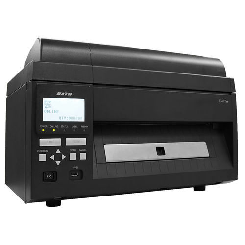 Thermal transfer label printer - SG112-ex - SATO America - desktop / industrial