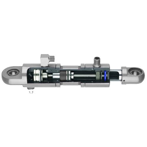 Hydraulic cylinder - BÜTER Maschinenfabrik GmbH - double-acting / precision / position-sensing