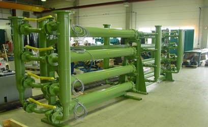 Shell and tube heat exchanger - Universal Hydraulik GmbH - liquid/liquid