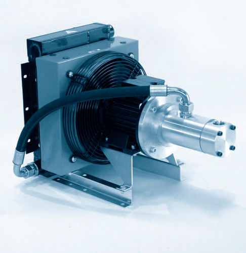 Air cooler - TFS/A series - Universal Hydraulik GmbH - oil / industrial / compact