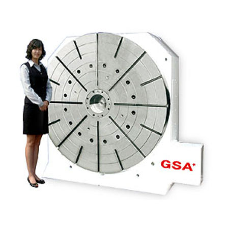 Motor-driven rotary table - CNC-1000HV - GSA TECHNOLOGY - horizontal / vertical / for machining