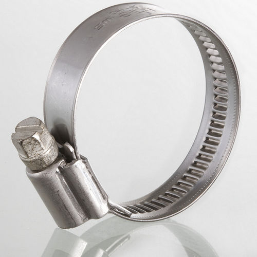 Steel hose clamp - ASK series - HANSA FLEX AG - worm-drive