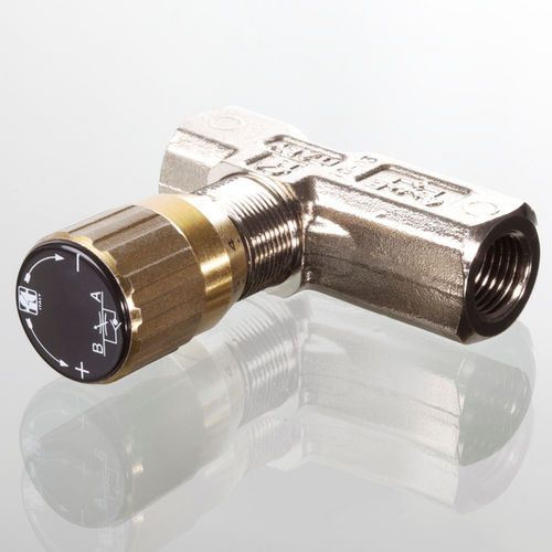 Ball check valve - DRV 1700 series - HANSA FLEX AG - fuel oil / threaded / throttle