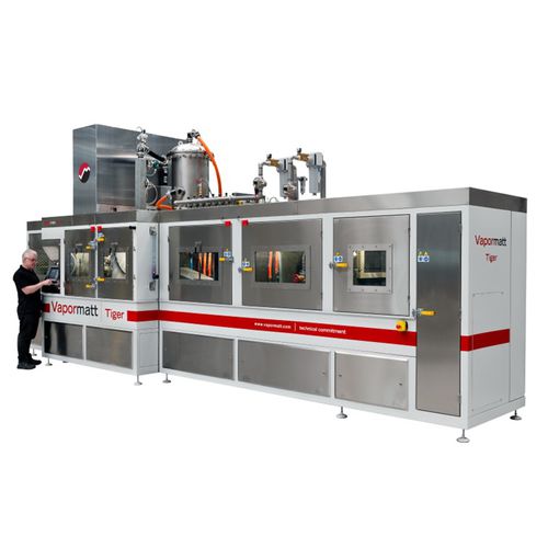 Vapor blast cabinet - Tiger - Vapormatt - robotic / rugged / stainless steel