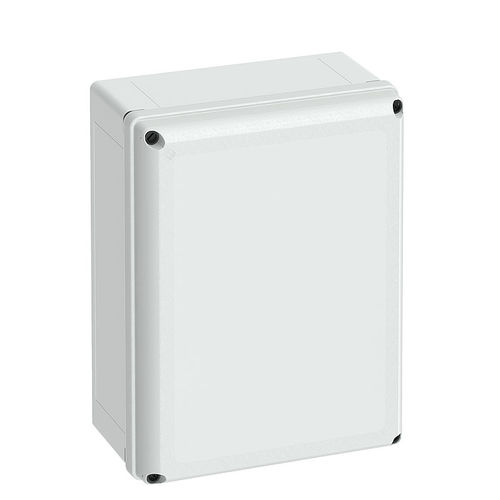 Wall-mount enclosure - GEOS-L 3040-18-o - Spelsberg - rectangular / polycarbonate / glass
