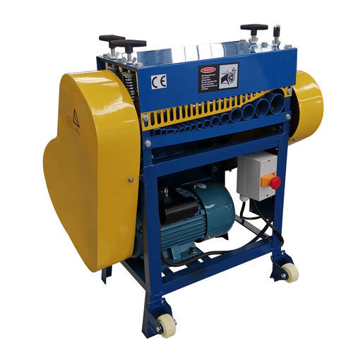 Cable stripping machine - MSY-50 - Tengzhou Tri-Union Machinery Co., Ltd. - rotary blade / electric