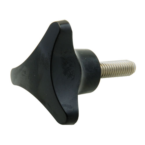 Threaded knob - WDS 8305 series - WDS Component Parts - star / tri / stainless steel