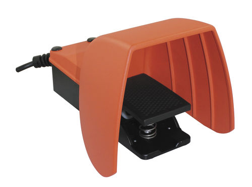 Control foot switch - FS61G-SP-S-1ZR - SUNS - security / electric / single pedal