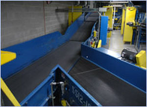 Belt conveyor - Daifuku webb - horizontal / merge / baggage