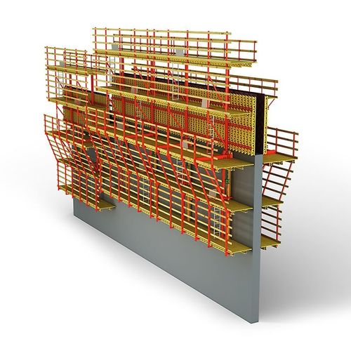 Self-climbing formwork - ACS series - PERI