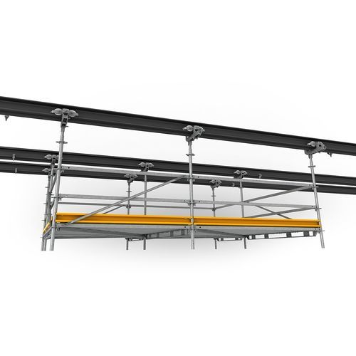 Suspended scaffolding - PERI UP Flex - PERI - facade / modular