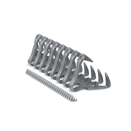 Staple conveyor belt fastener - ALLIGATOR® - FLEXCO - light-duty / stainless steel