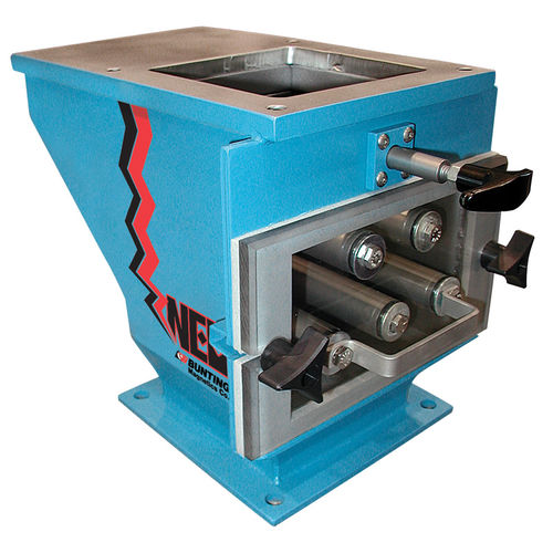 Particle separator - FF series - BUNTING - magnetic grate / gravity / for in-line monitoring
