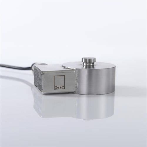 Compression force transducer - 302  - TesT GmbH - button type / small / high-precision