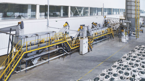 Water washing system - Genox Recycling Tech (China) Co., Ltd. - automatic / for hygienic applications / for municipal waste bins