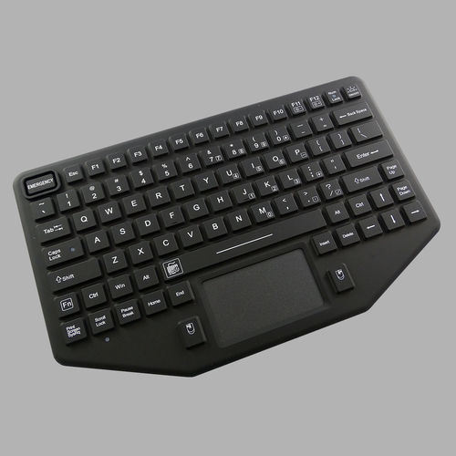 Desktop keyboard - InduBoard 253-VM - NICONIX - with mechanical keys / with touchpad / industrial