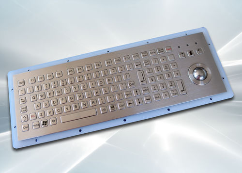 Desktop keyboard - NXN-KBB312-01 - NICONIX - with mechanical keys / 104-key / with trackball
