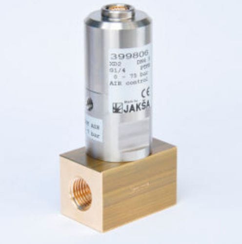 Piston valve - XD2  - JAKSA SOLENOID VALVES - pneumatically-operated / brass / high-pressure