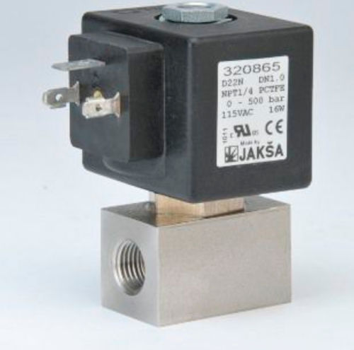 High-pressure solenoid valve - D2N  - JAKSA SOLENOID VALVES - direct-operated / 2-way / NC