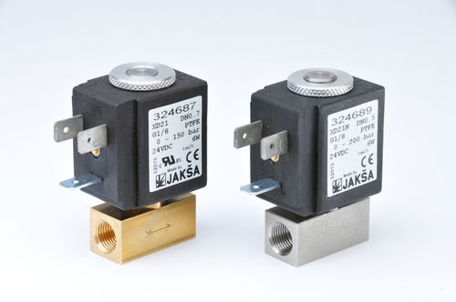 High-pressure solenoid valve - XD21 - JAKSA SOLENOID VALVES - direct-operated / 2-way / for gas