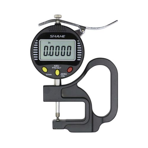 Portable Thickness Gauge - Shahe 5318-10a 0-10mm 0.001mm Digital 