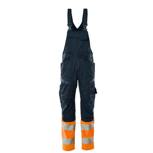 Work brace overall - 19669-236 series - Mascot International A/S - high-visibility / cotton / polyester