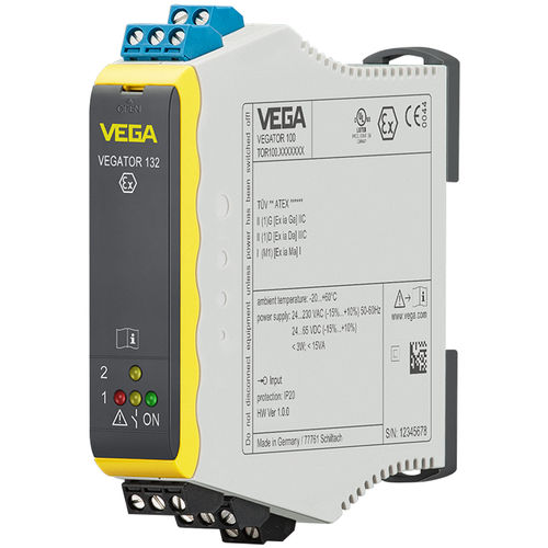 Multi-channel signal conditioner - VEGATOR 132 - VEGA TECHNIQUE - DIN rail / for level sensing