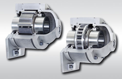 Sprag one-way clutch - BA series - RINGSPANN - with internal bearings / full-face