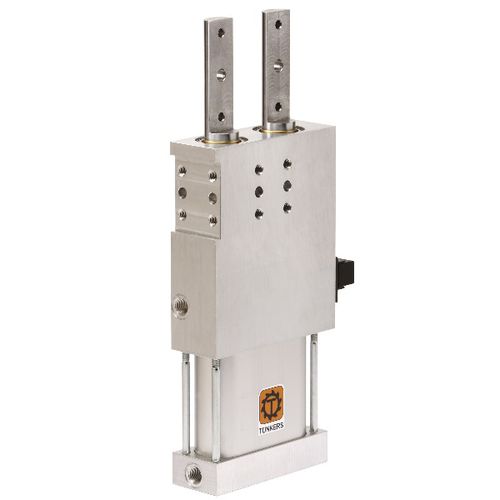 Pneumatic cylinder - SZKD series - TÜNKERS - double-acting / aluminum / guide