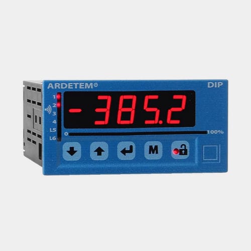 Process panel meter - DIP1400  - ARDETEM SFERE - universal / time / digital