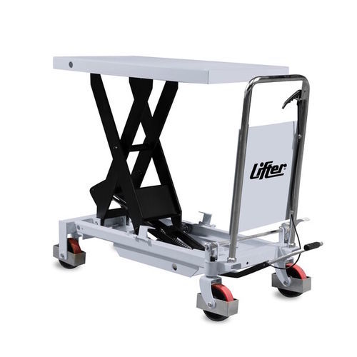 Scissor lifting table - LTY80 - PRAMAC-LIFTER - hydraulic / foot-operated / mobile