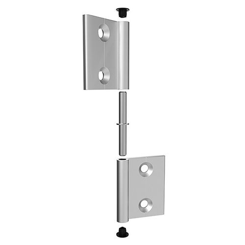 Aluminium hinge - 095AH - FATH GmbH - screw-in / for aluminum profiles