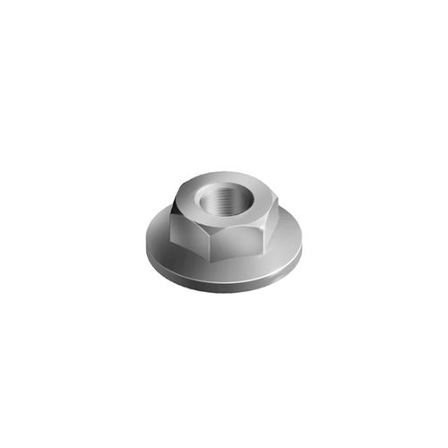 Flange nut - 340ME154 - FATH GmbH - hexagonal / stainless steel / zinc-plated steel