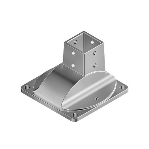 Aluminum profile mount - 098G38150A - FATH GmbH - floor-mounted
