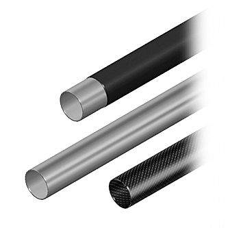 Tubular handle - FATH GmbH - door / metal / revolving