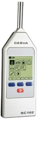 Integrating sound level meter - SC102 - CESVA - class 2 / digital