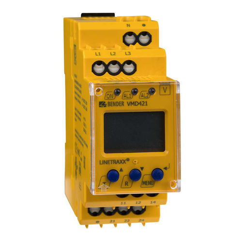 Over-voltage monitoring relay - LINETRA ® VMD421H series - BENDER - frequency / phase sequence / phase unbalance