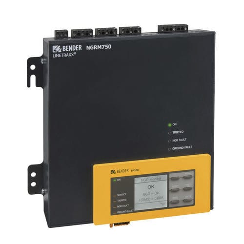 Grounding resistor monitoring system - LINETRAXX® NGRM750 - BENDER - transformer / Modbus / Ethernet