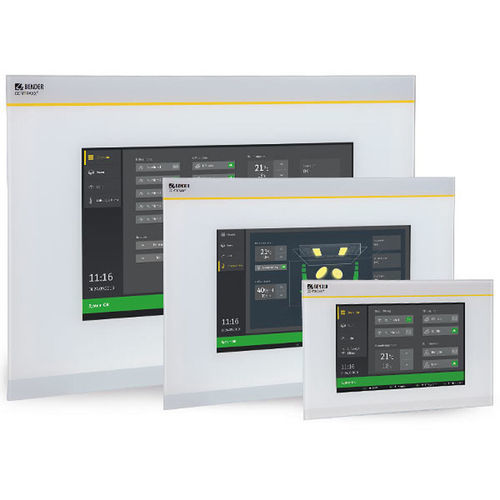 Touch screen HMI - COMTRAXX® CP9xx - BENDER - with touch screen / flush-mount / IP54