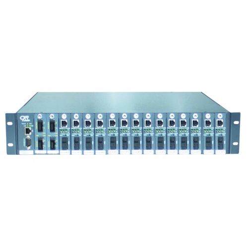 Media converter - AMS-MEDIA 16 - CXR Networks - Ethernet