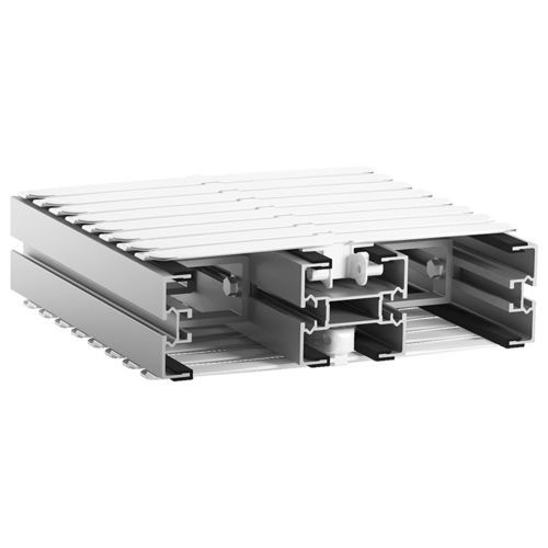 Flex link outlet conveyor