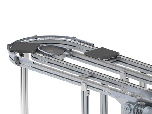 Chain conveyor - XT - FlexLink - horizontal / transport / positioning