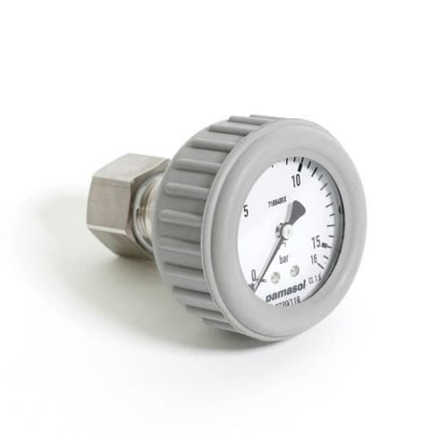 Test pressure gauge - 0720/116 - Pamasol Willi Mäder - diaphragm / corrosion-resistant / laboratory