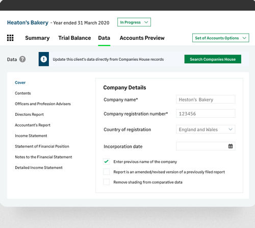 Control software - Accounts Production and Tax - Sage bäurer GmbH - accounting / for production / real-time